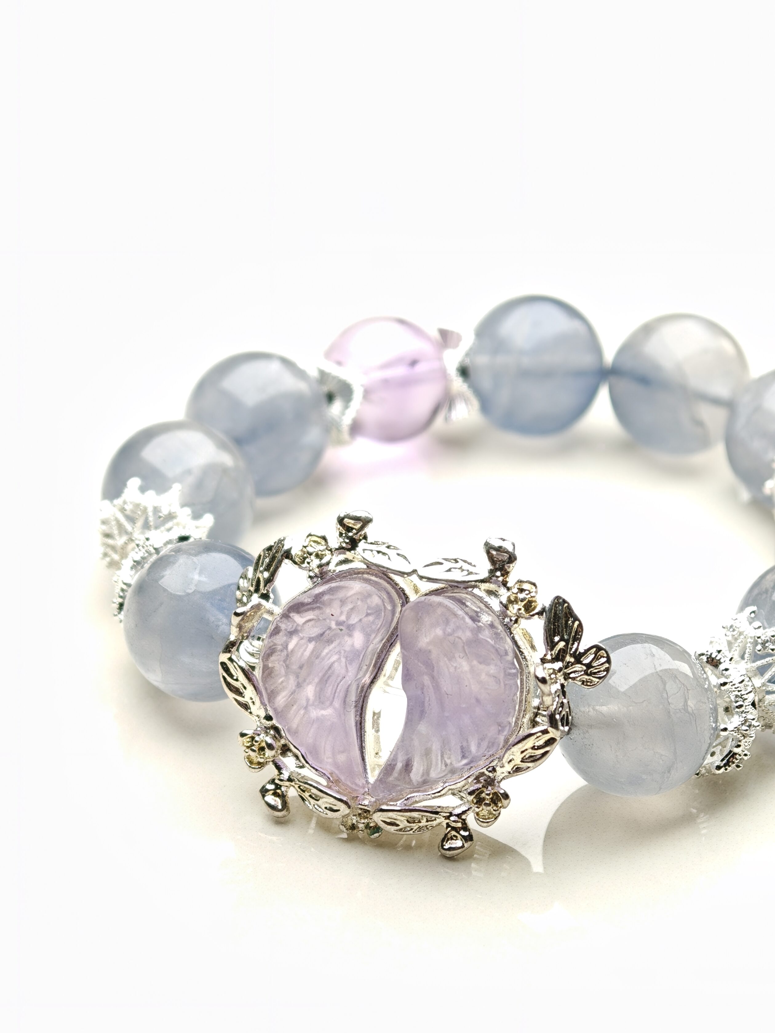 Mist – Blue Fluorite Bow Bracelet – alternate view 2 by ImperfectRealm