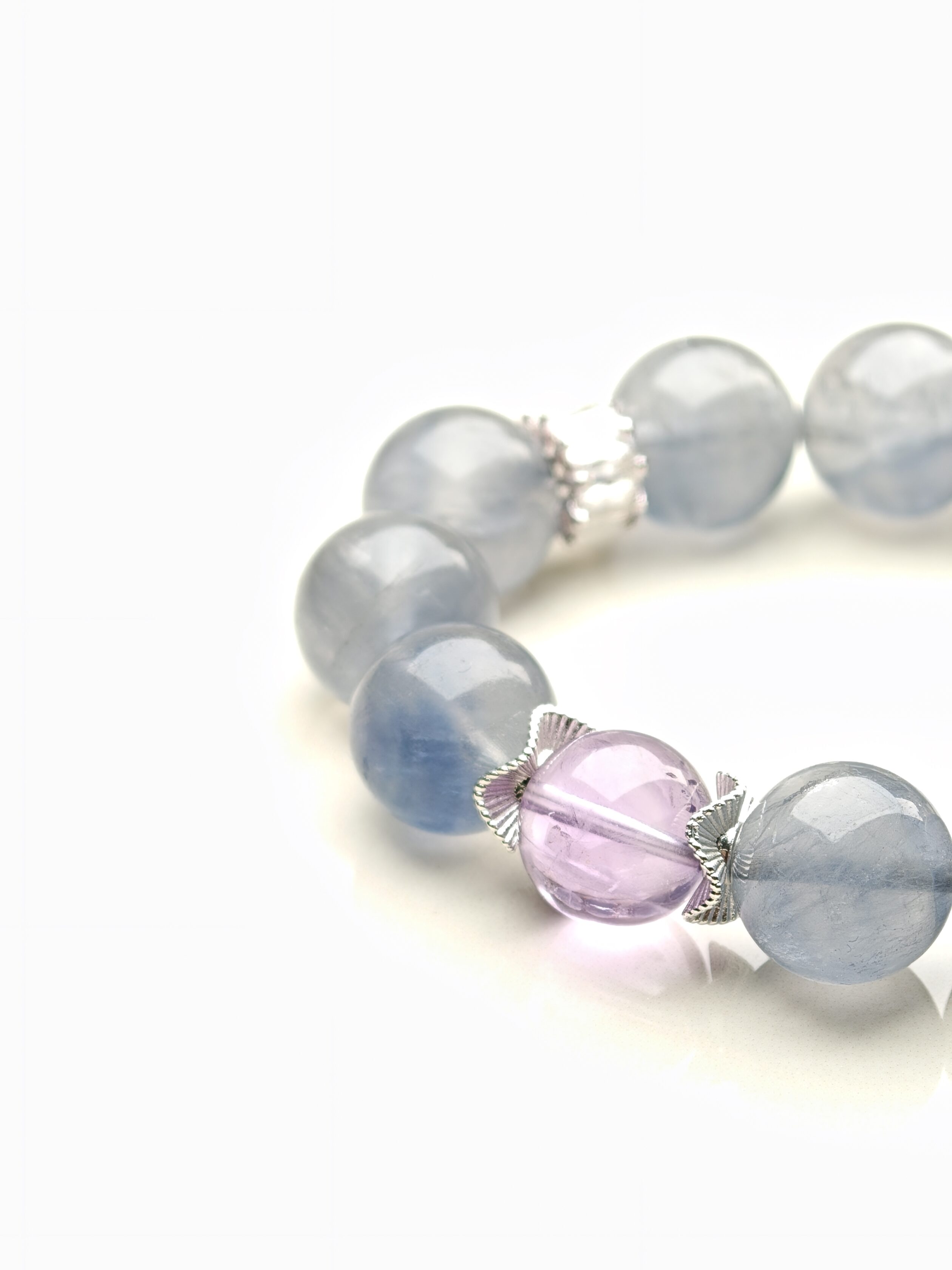 Mist – Blue Fluorite Bow Bracelet – alternate view 3 by ImperfectRealm