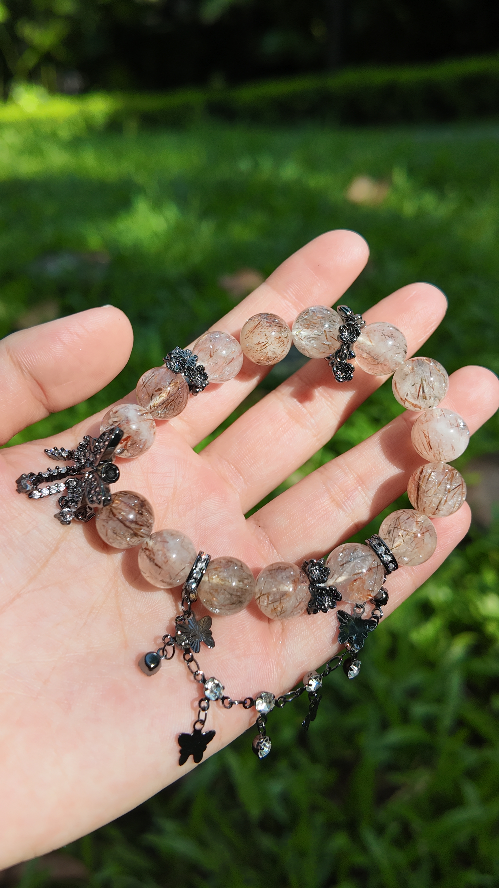 Flarewing – Rutilated Quartz Bracelet – alternate view 3 by ImperfectRealm