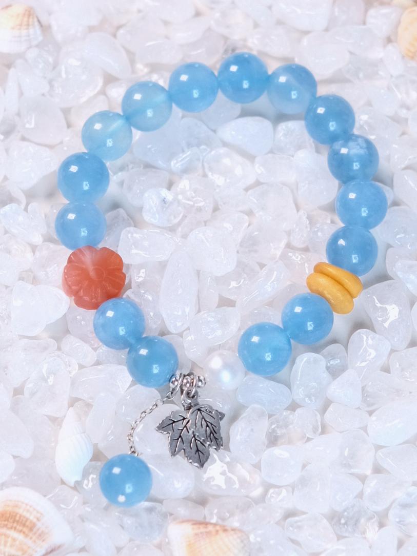 Cloudpetal – Blue Stone Garden Bracelet – alternate view 4 by ImperfectRealm