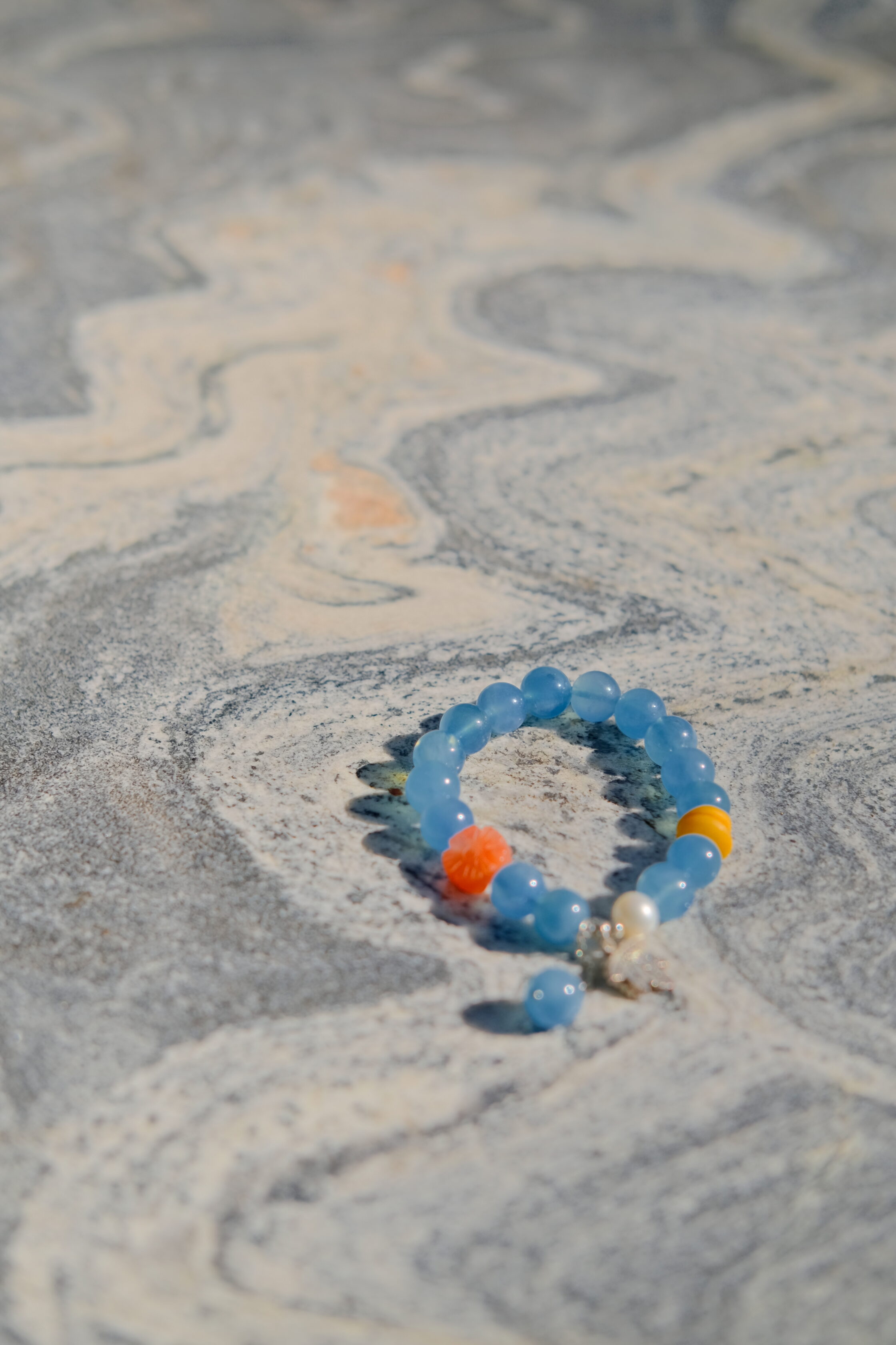 Cloudpetal – Blue Stone Garden Bracelet – alternate view 3 by ImperfectRealm