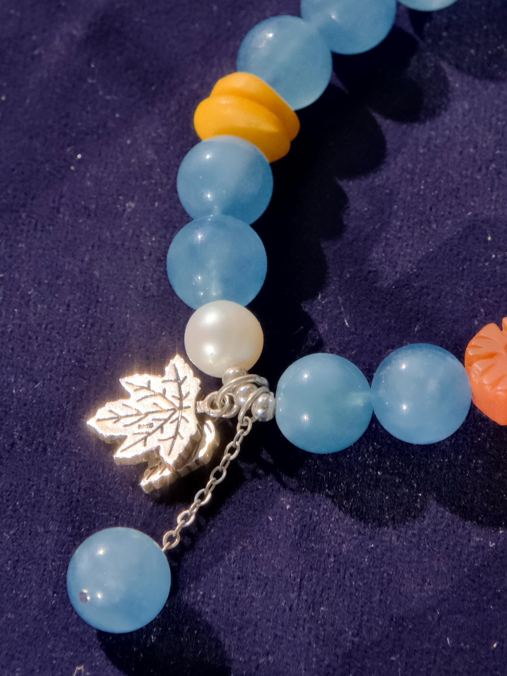 Cloudpetal – Blue Stone Garden Bracelet – alternate view 2 by ImperfectRealm