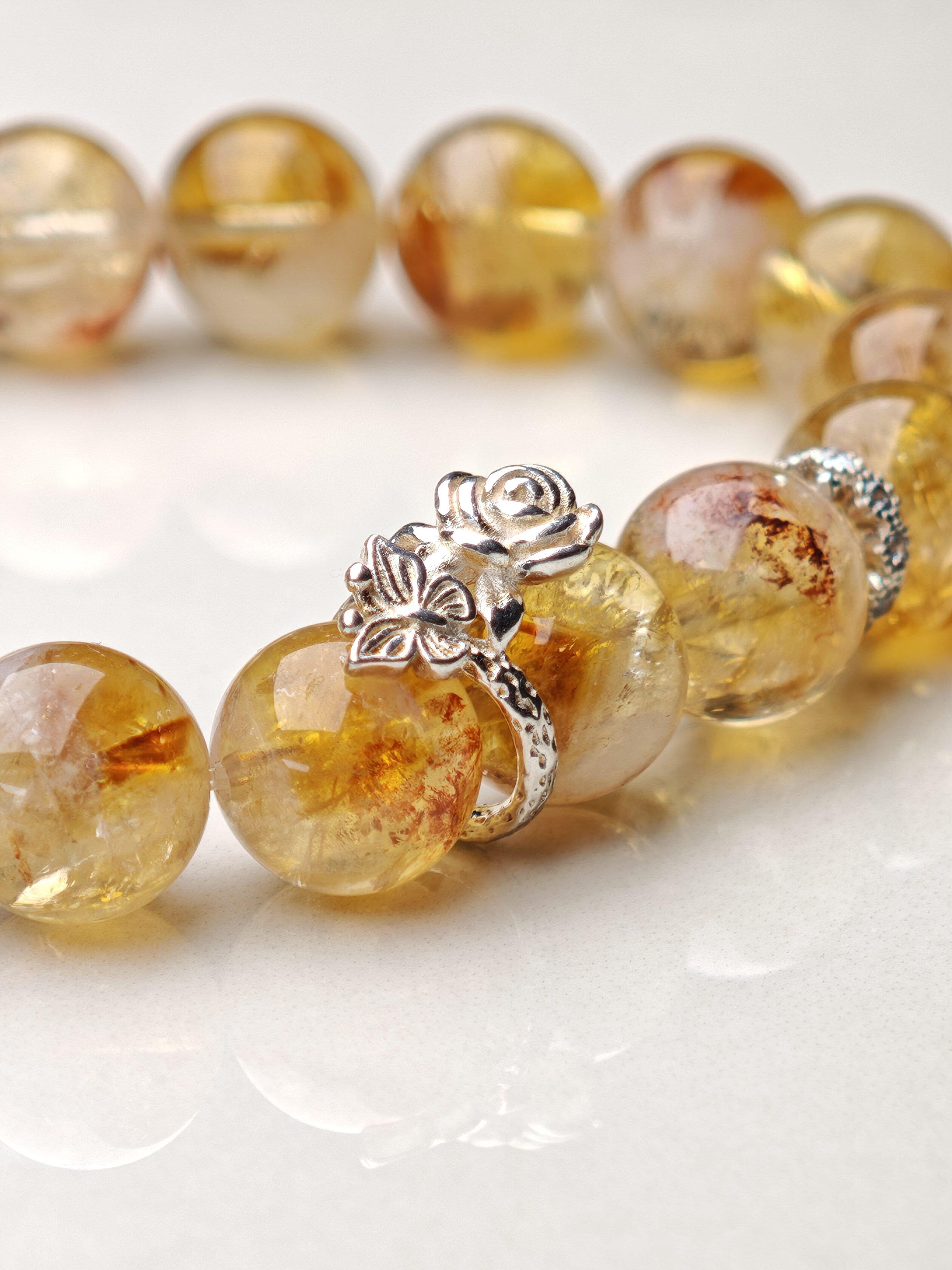 Sunspire – Golden Rutilated Quartz Bracelet – alternate view 3 by ImperfectRealm