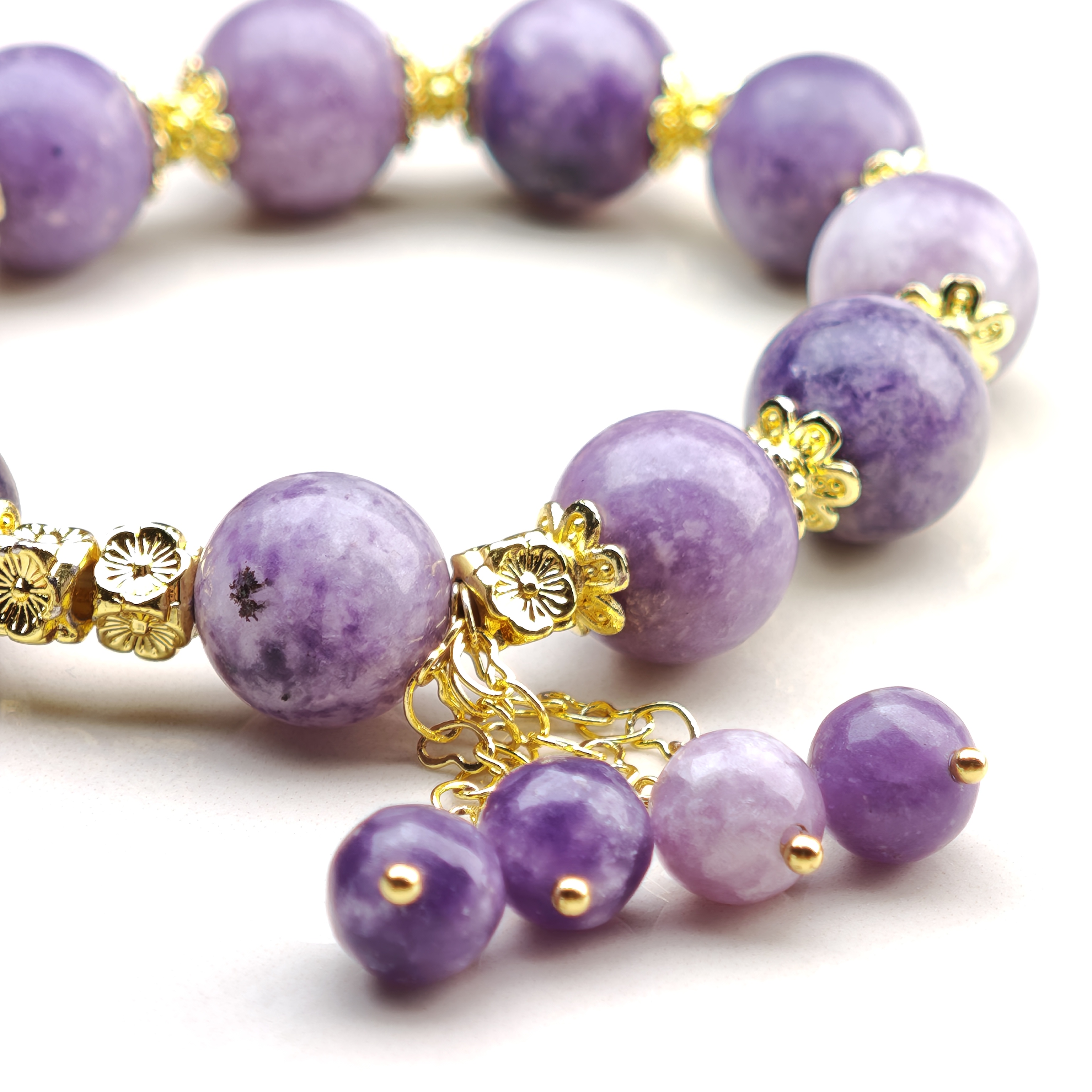 Dusky Lavender – Lepidolite Bracelet – alternate view 4 by ImperfectRealm