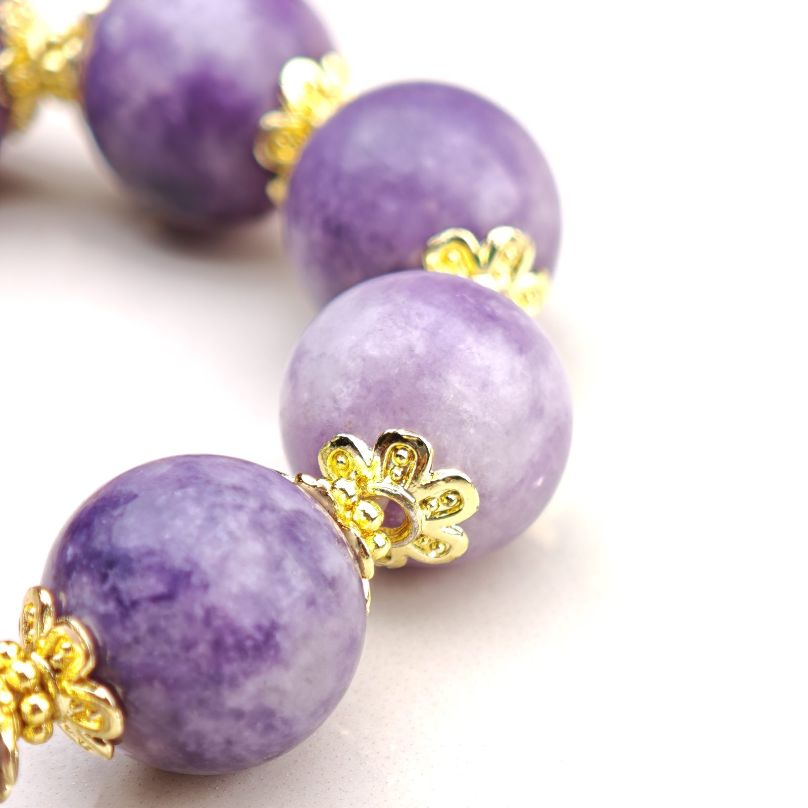 Dusky Lavender – Lepidolite Bracelet – alternate view 2 by ImperfectRealm