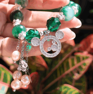 Dryad Whisper – Chrysoprase & Forest Pearl Bracelet
