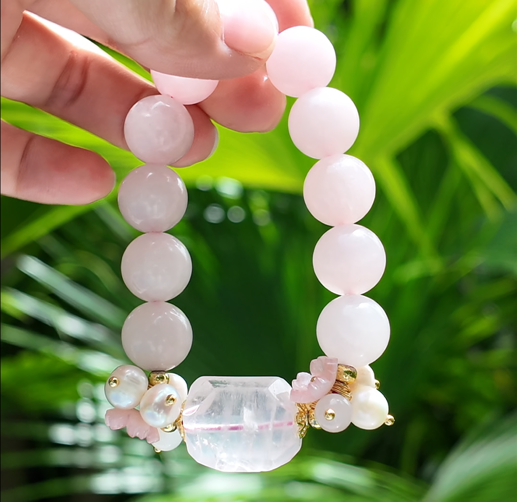 Sakura Vein – Freshwater Pearl Bracelet – alternate view 2 by ImperfectRealm
