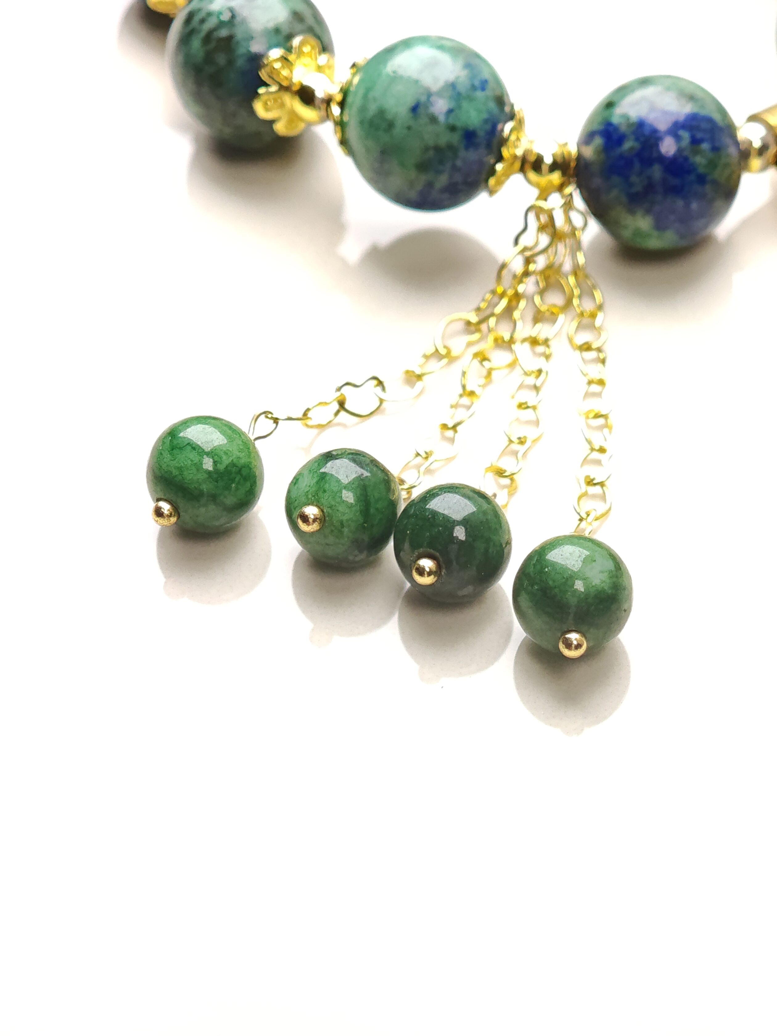 Ocean Garden – Ruby-Zoisite Bracelet – alternate view 2 by ImperfectRealm