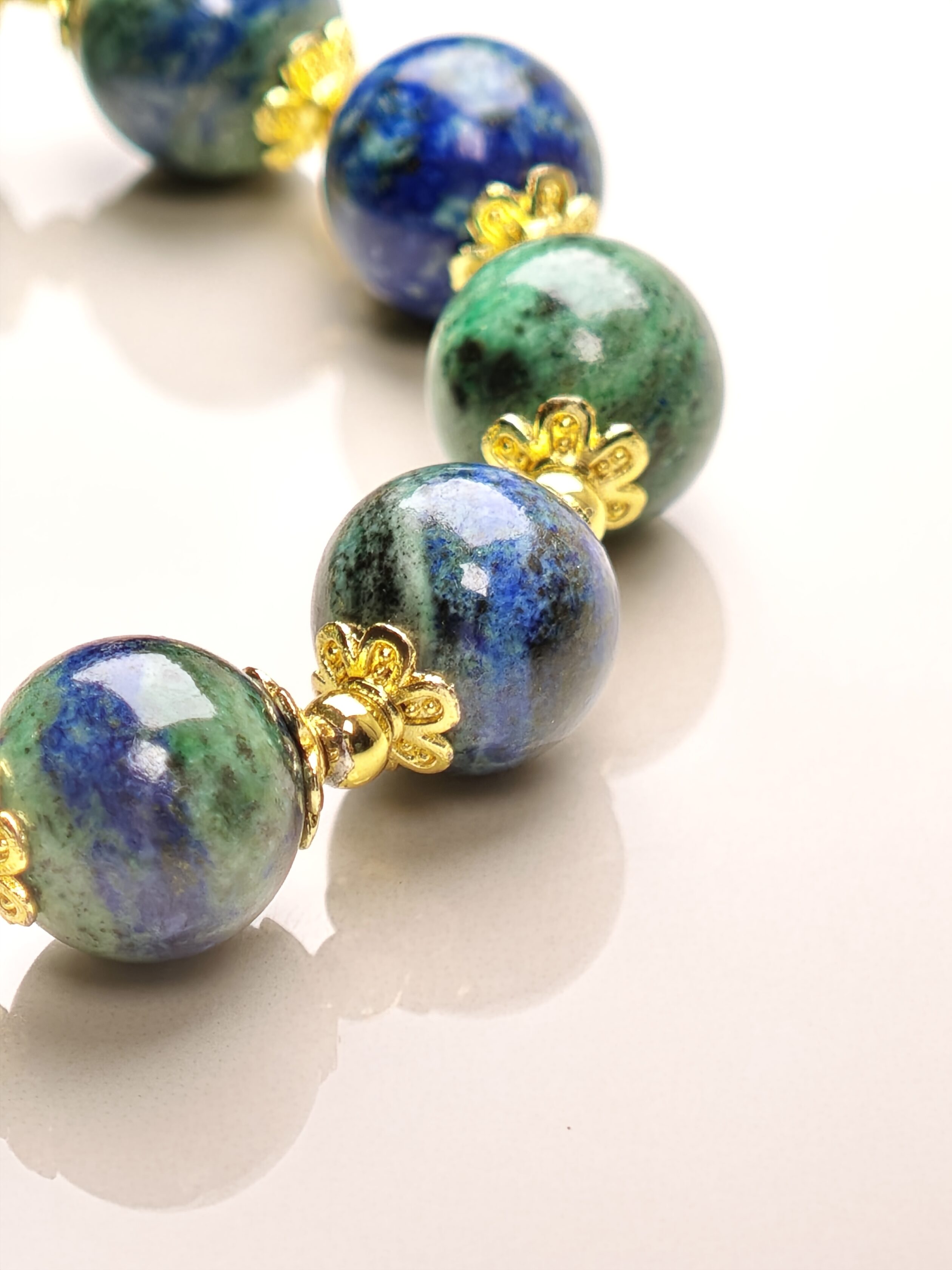 Ocean Garden – Ruby-Zoisite Bracelet – alternate view 3 by ImperfectRealm