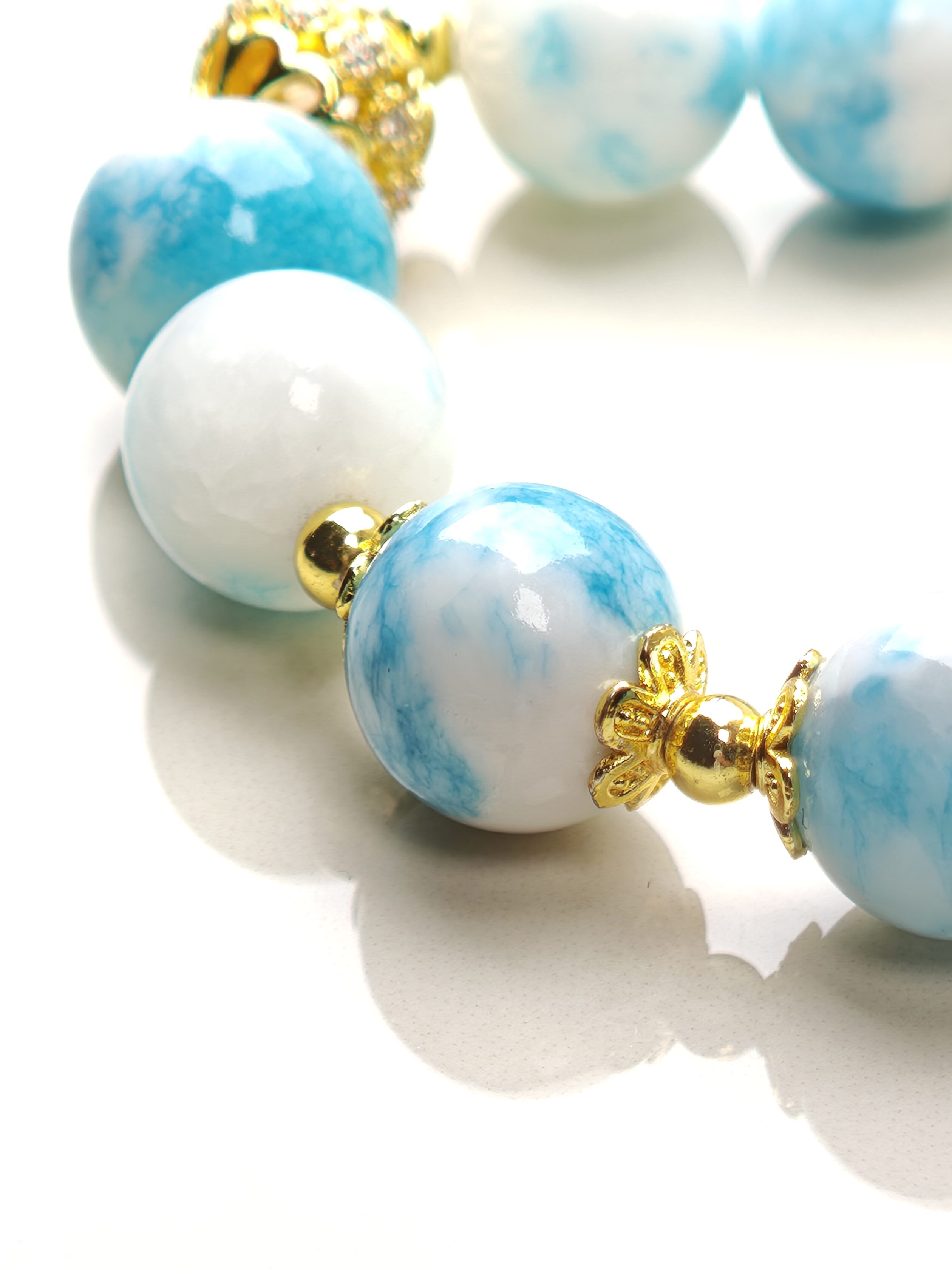 Gleam of the Persian Sea – Persian Jade Bracelet – alternate view 3 by ImperfectRealm