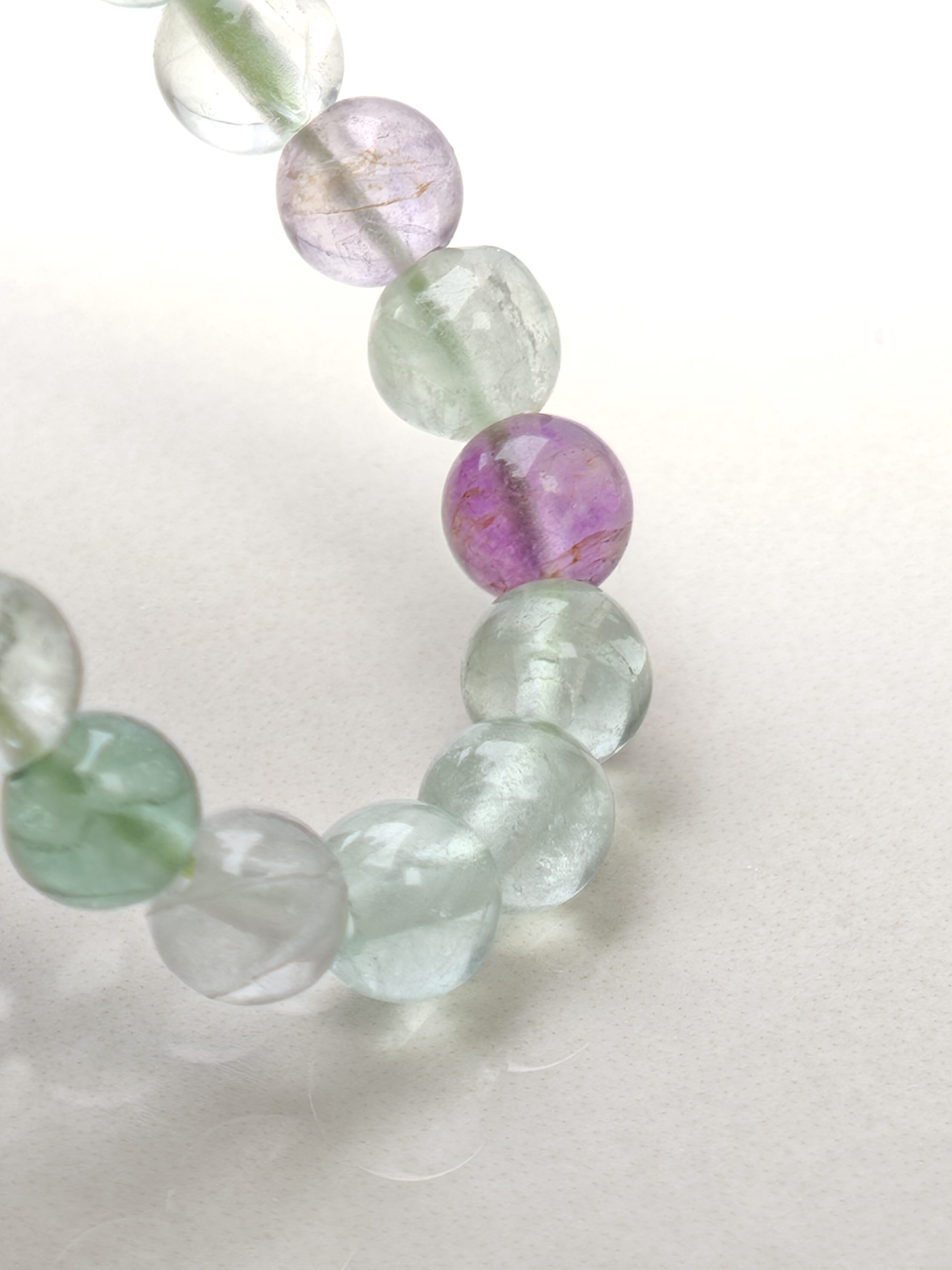 Fluorite Blessing – Multi-Color Fluorite Bracelet – alternate view 2 by ImperfectRealm