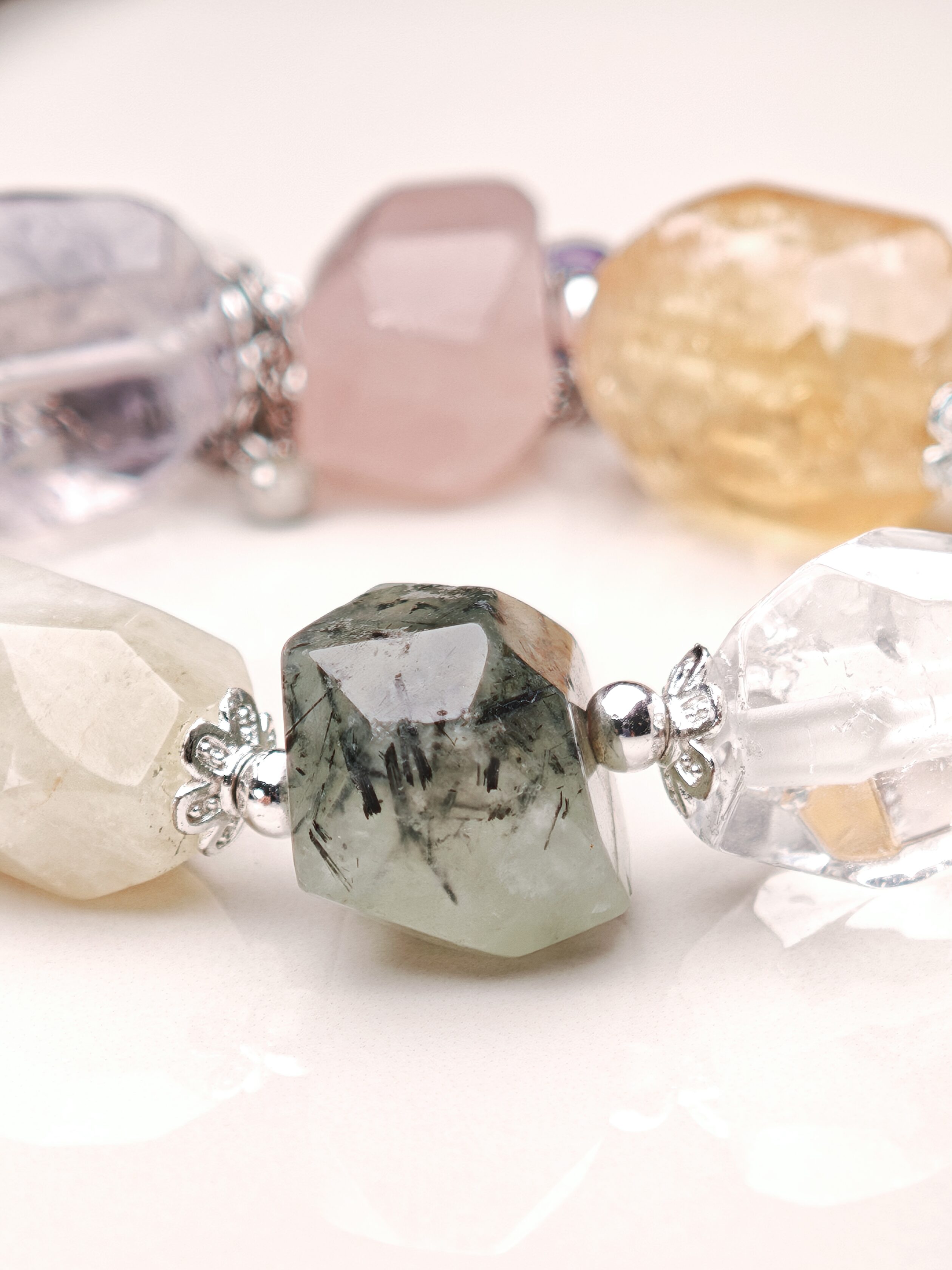 Fluttering Spectrum – Multi-Gemstone Bracelet – alternate view 6 by ImperfectRealm