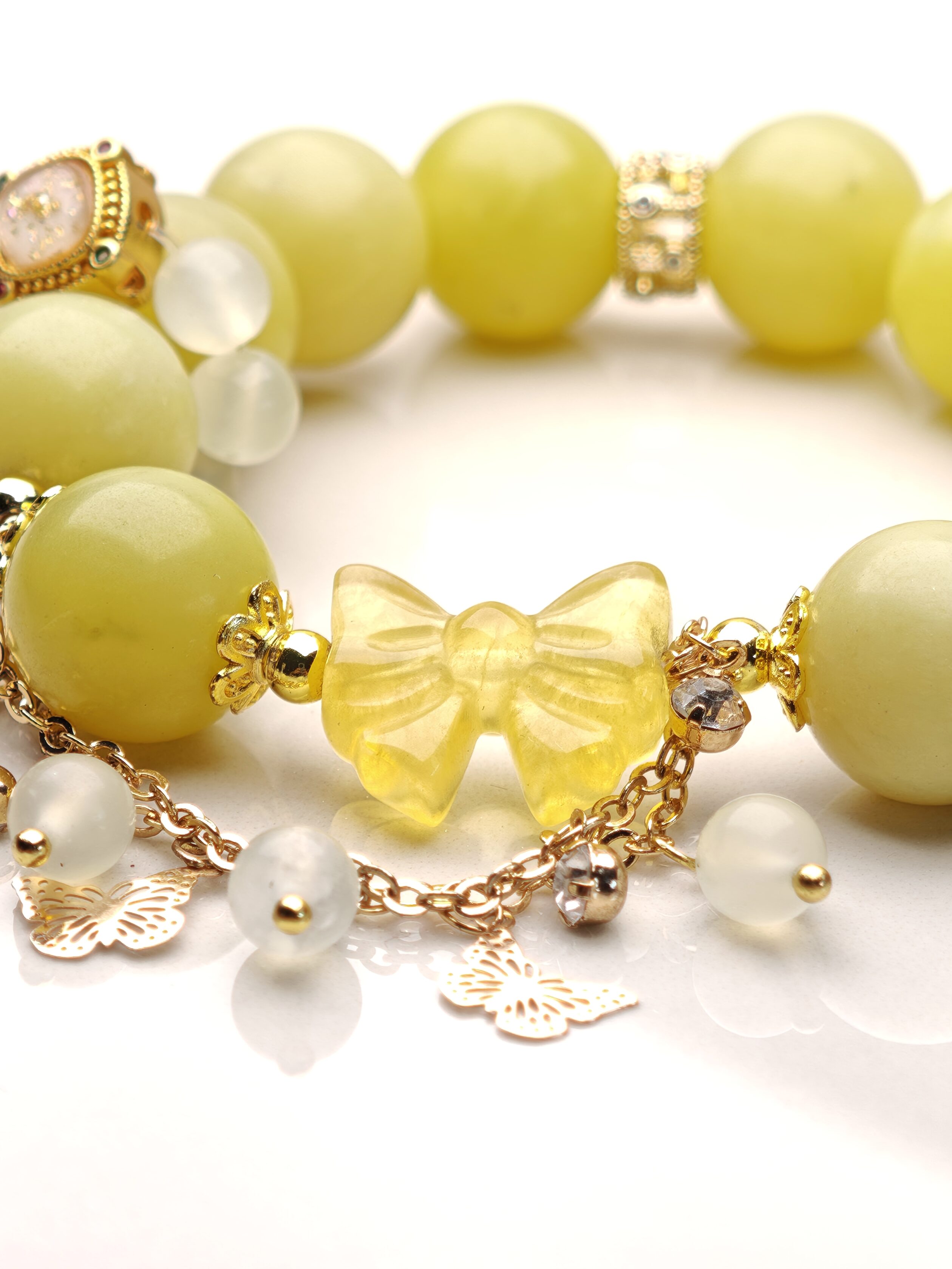 Lemon Dew – Lemon Jade Bracelet – alternate view 5 by ImperfectRealm
