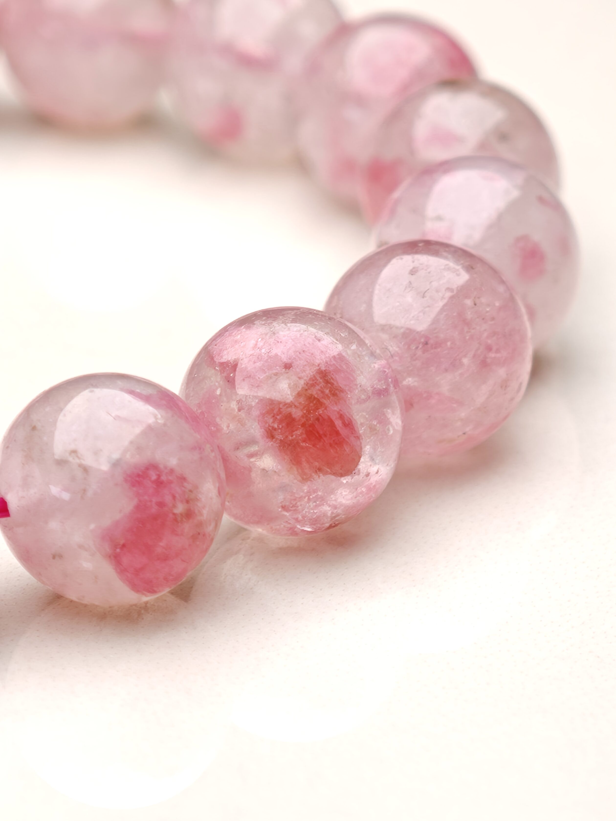 Rosy Mist – Rhodonite Bracelet by ImperfectRealm