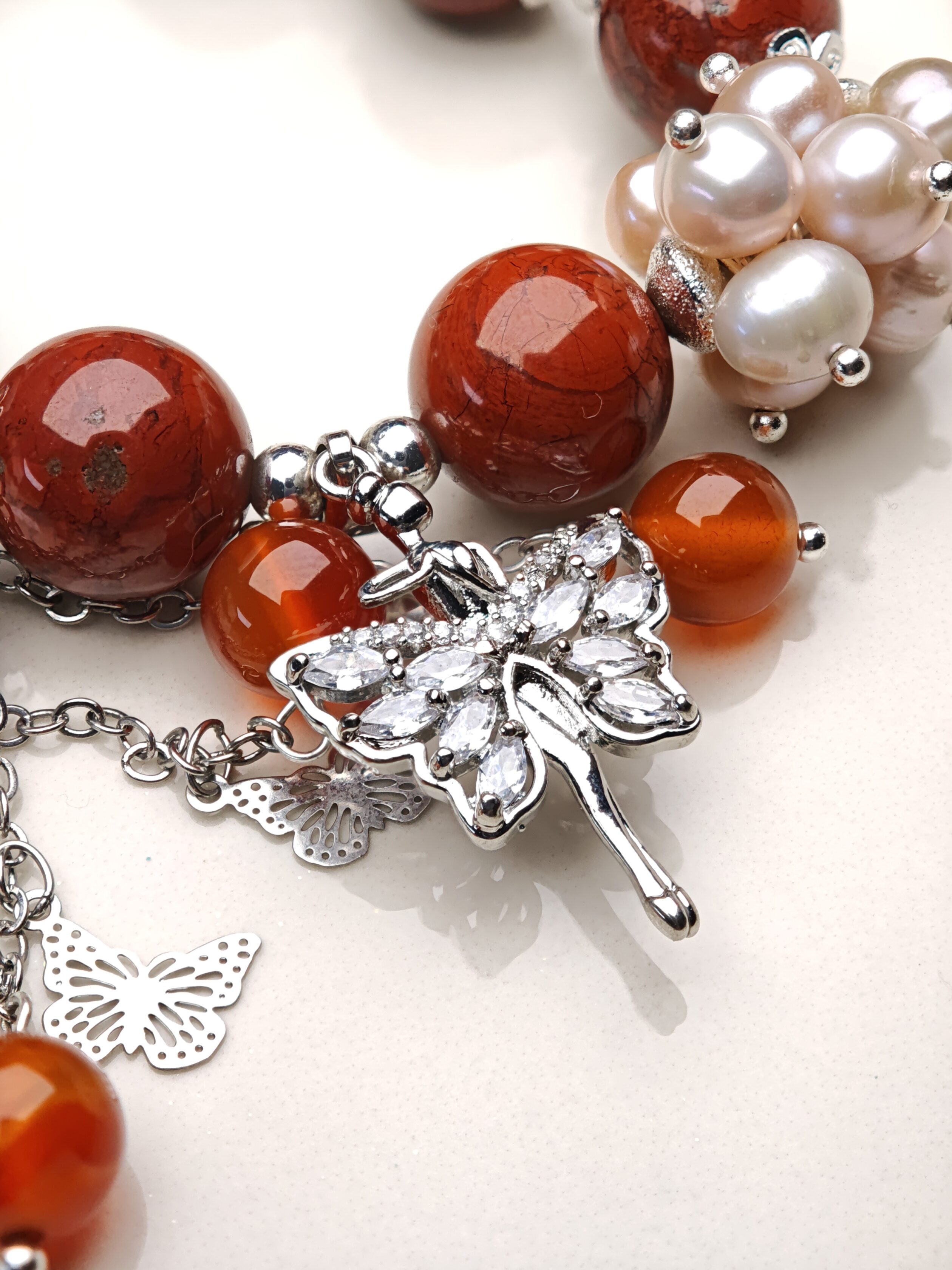 Red Jasper – Jasper Bracelet – alternate view 3 by ImperfectRealm