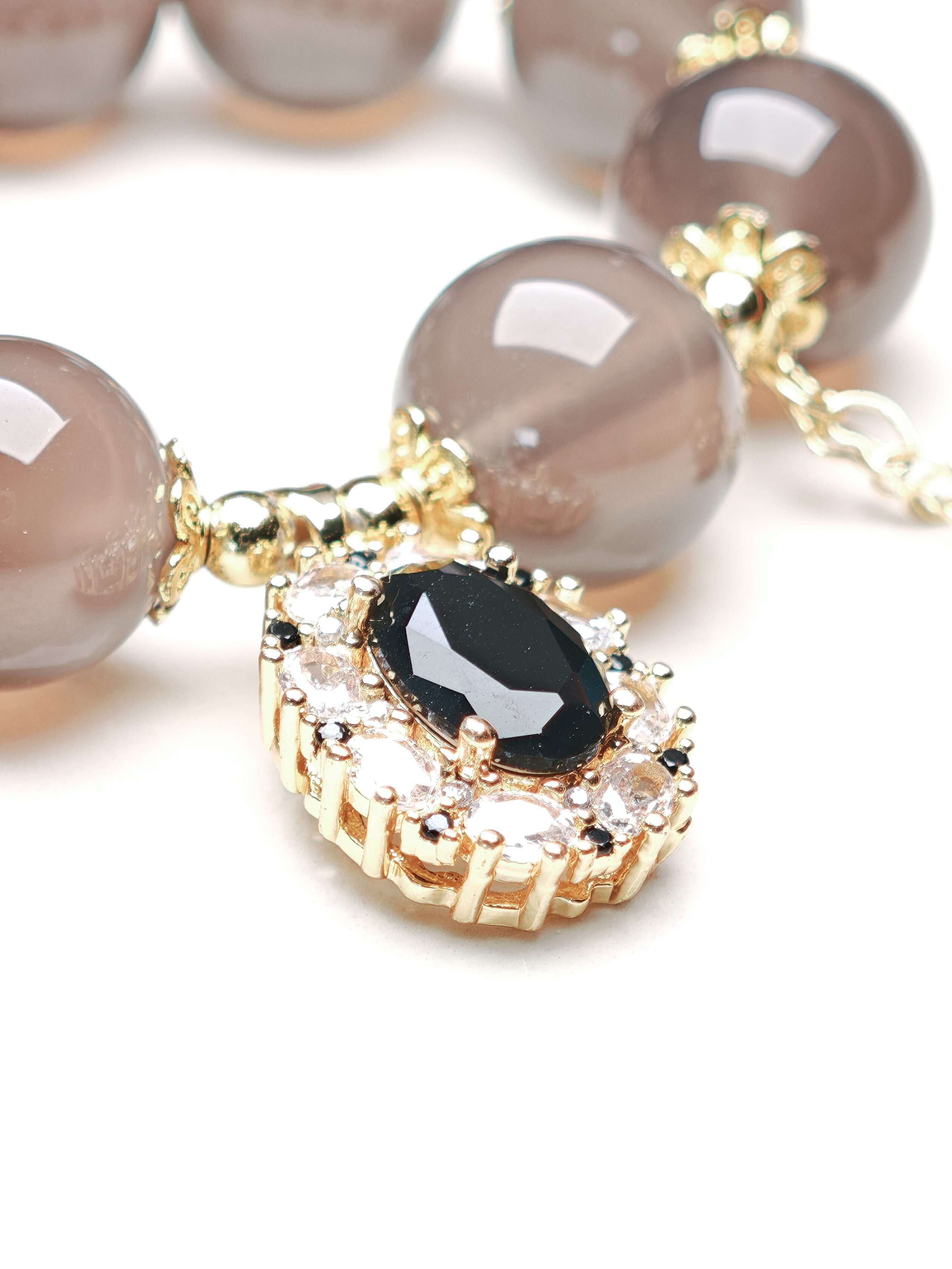 Amalia – Gray Agate Bracelet – alternate view 2 by ImperfectRealm
