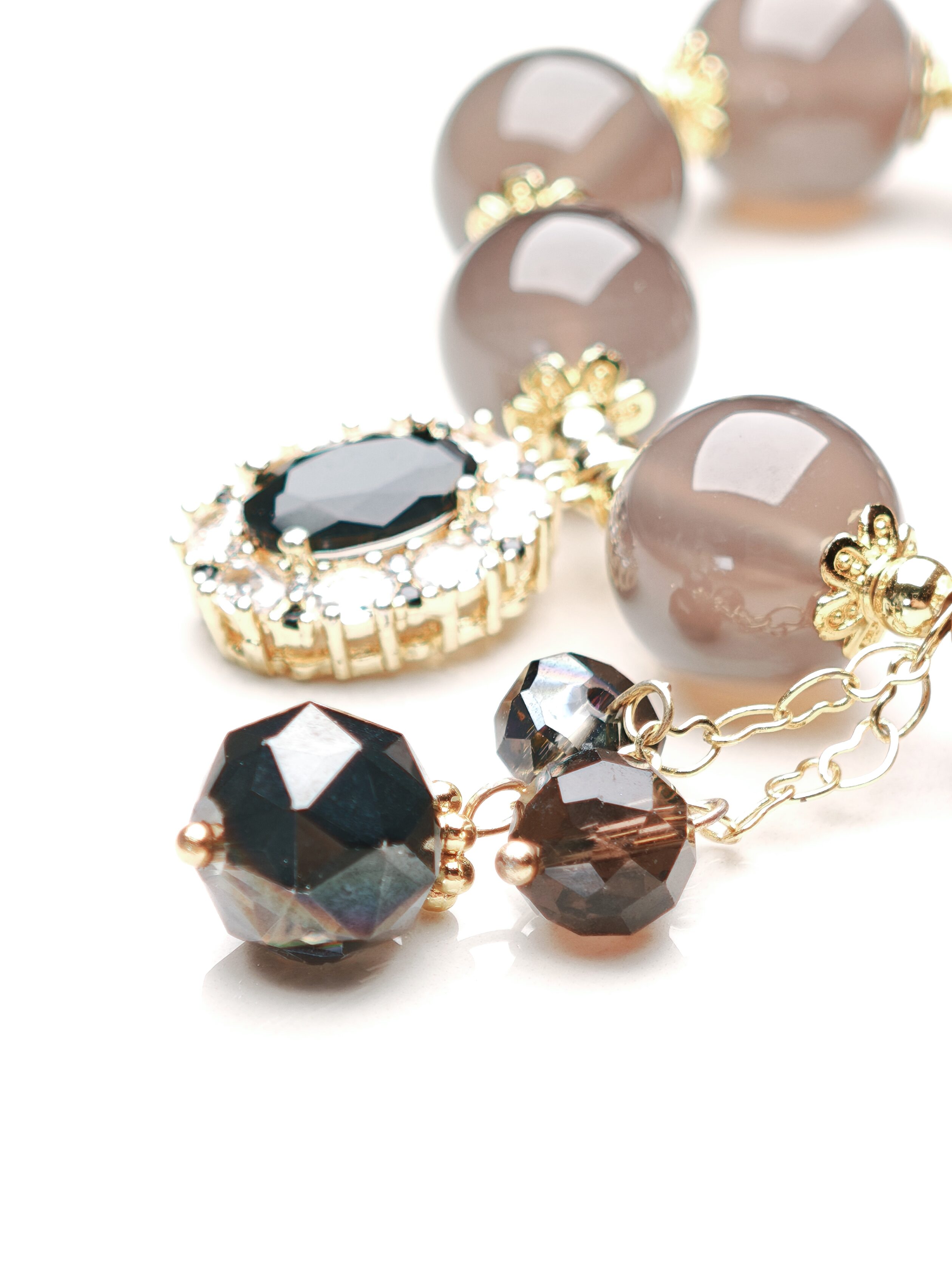 Amalia – Gray Agate Bracelet – alternate view 3 by ImperfectRealm