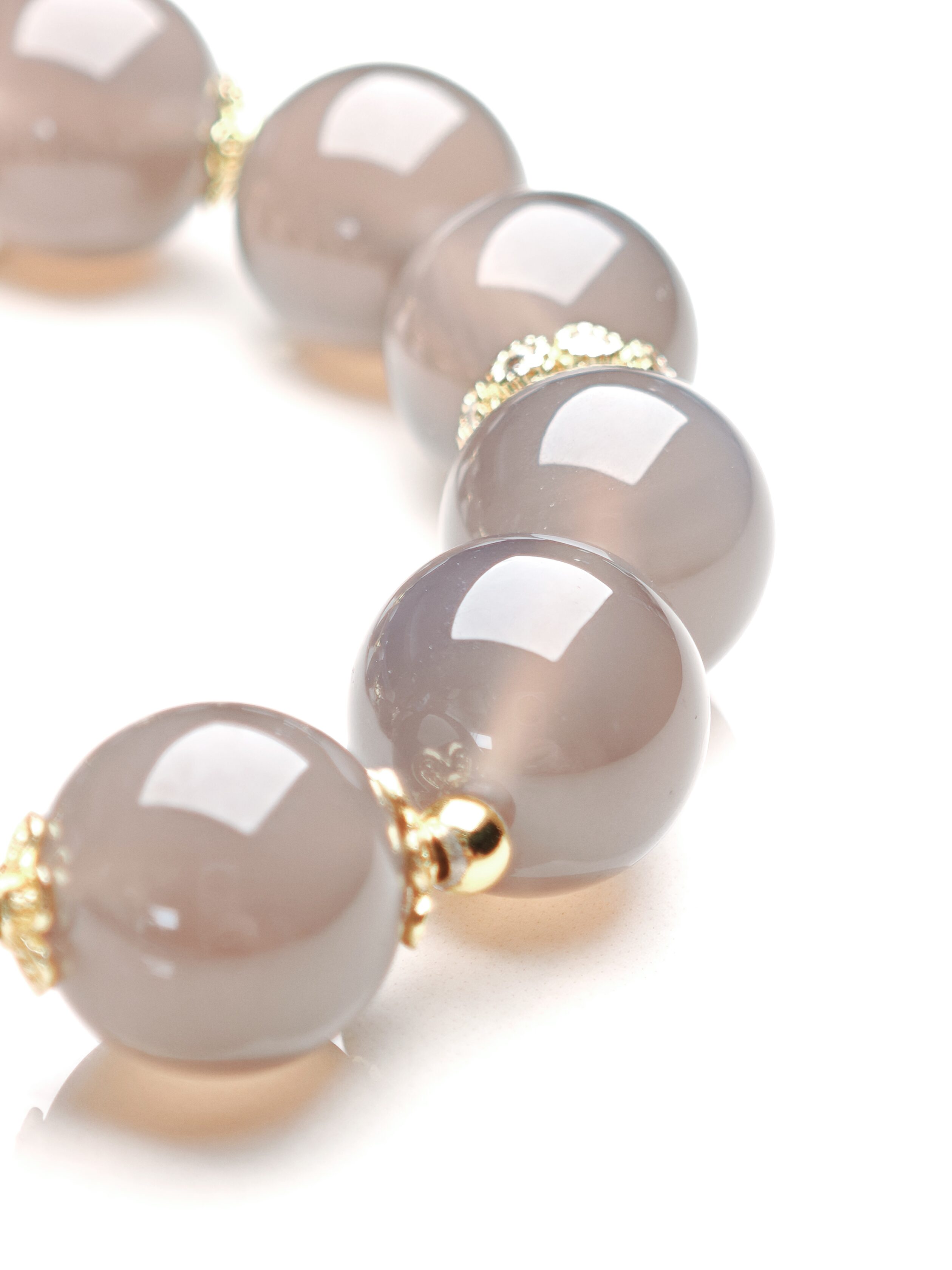 Amalia – Gray Agate Bracelet – alternate view 4 by ImperfectRealm