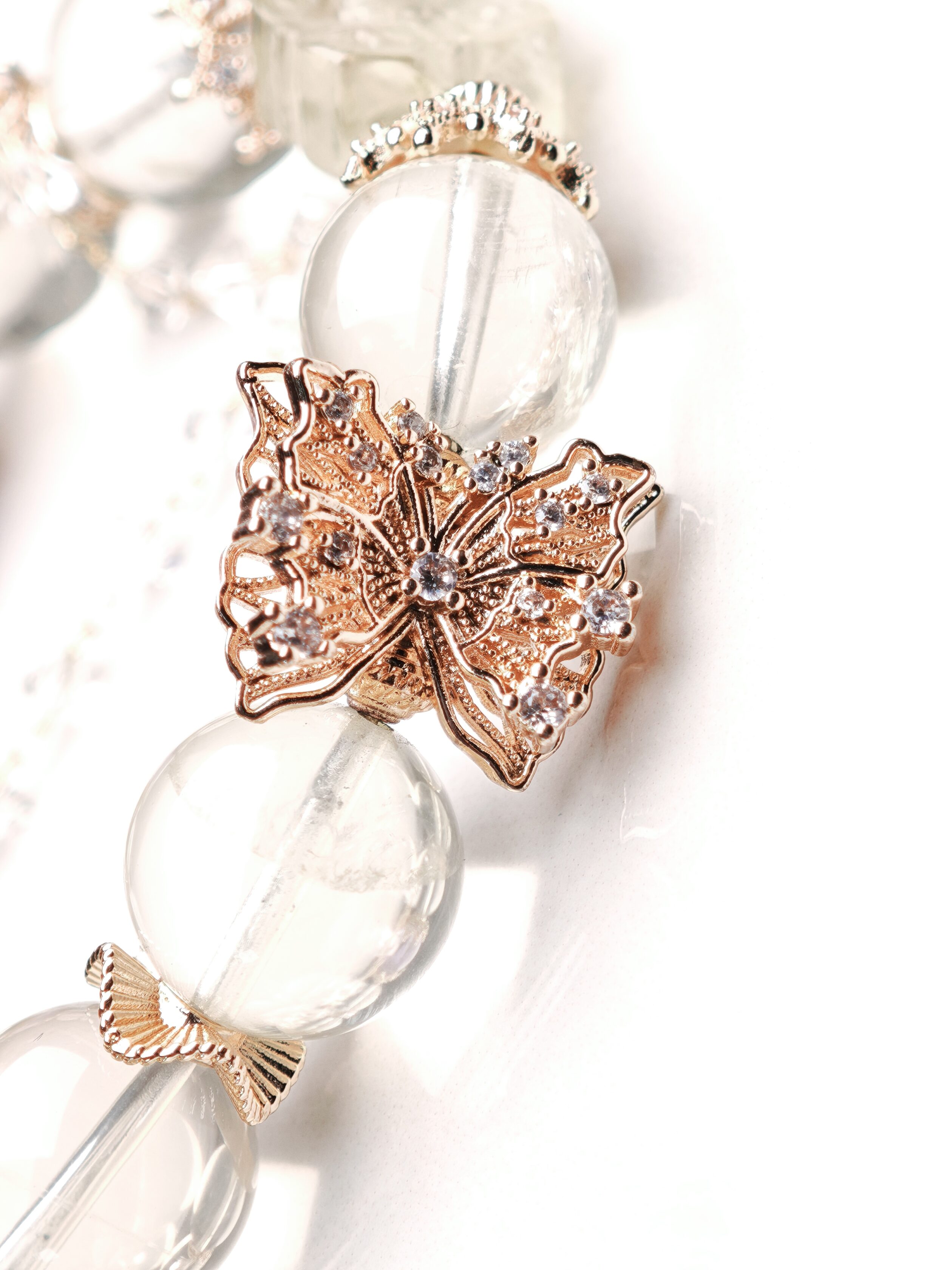 Hebe's Light – Lemon Quartz & Lavender Amethyst Bloom Bracelet – alternate view 2 by ImperfectRealm