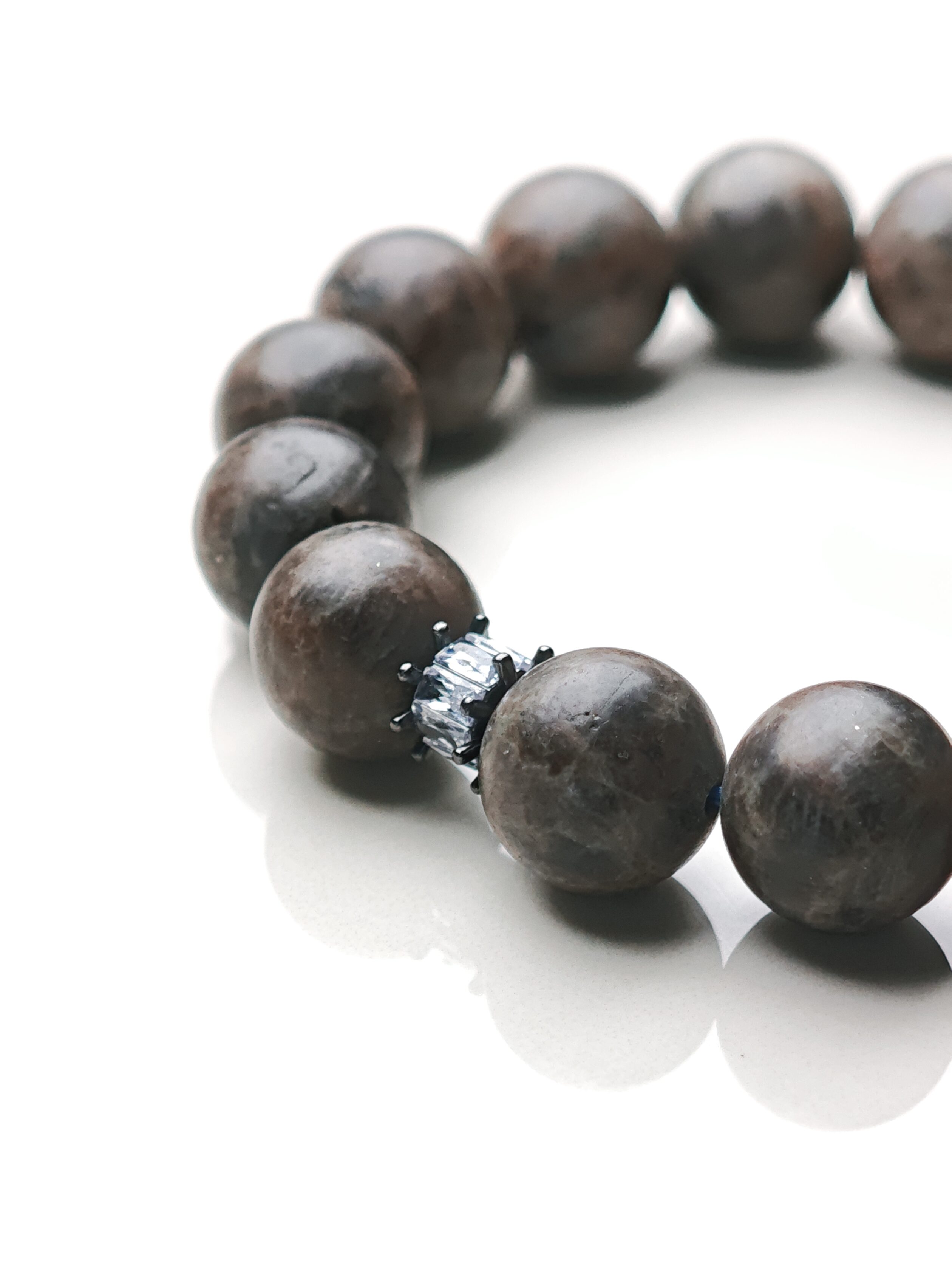 Eclipsed Heart – Coffee Moonstone Bracelet – alternate view 4 by ImperfectRealm