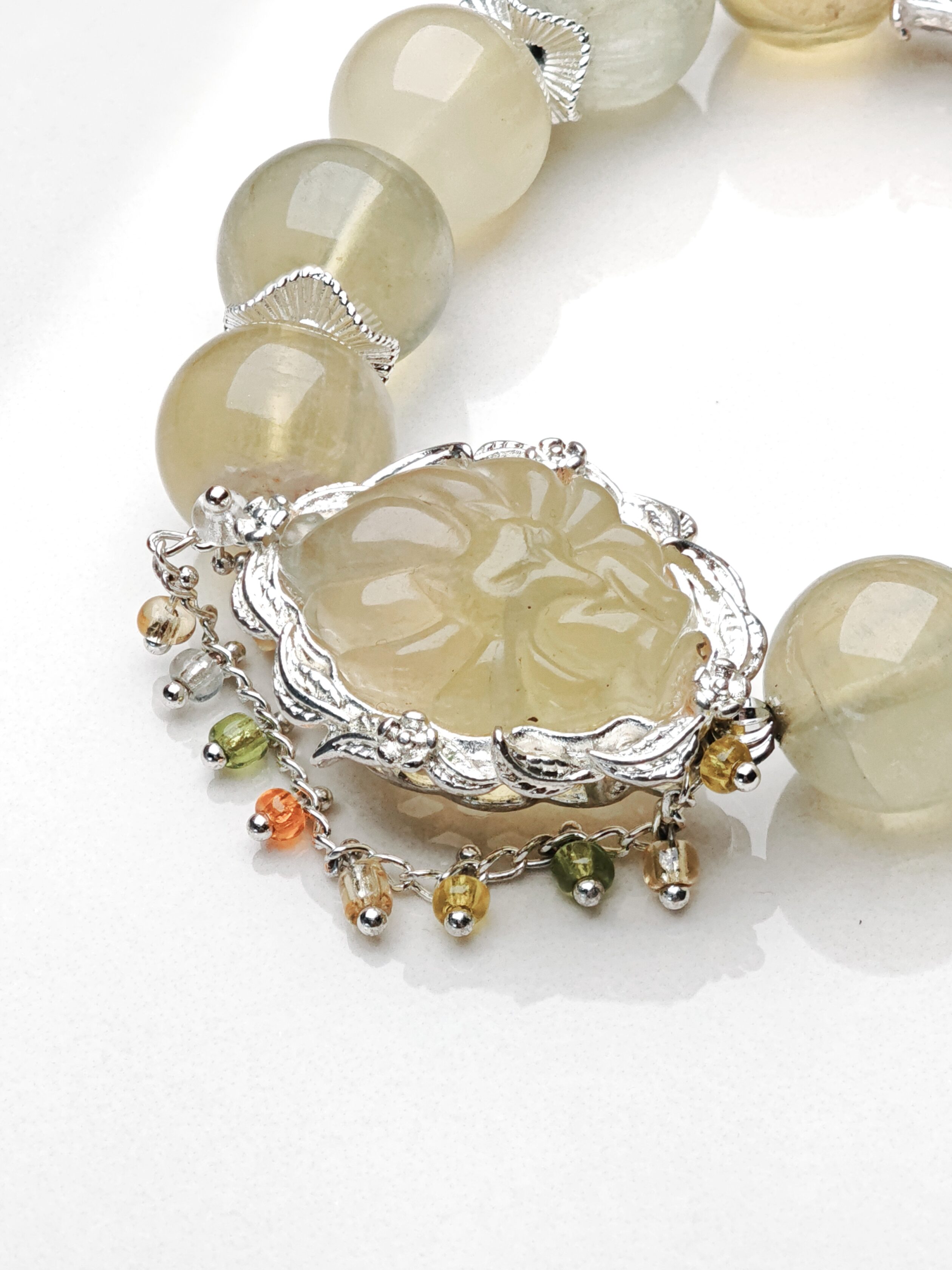Golden Muse – Yellow Fluorite Bracelet – alternate view 3 by ImperfectRealm