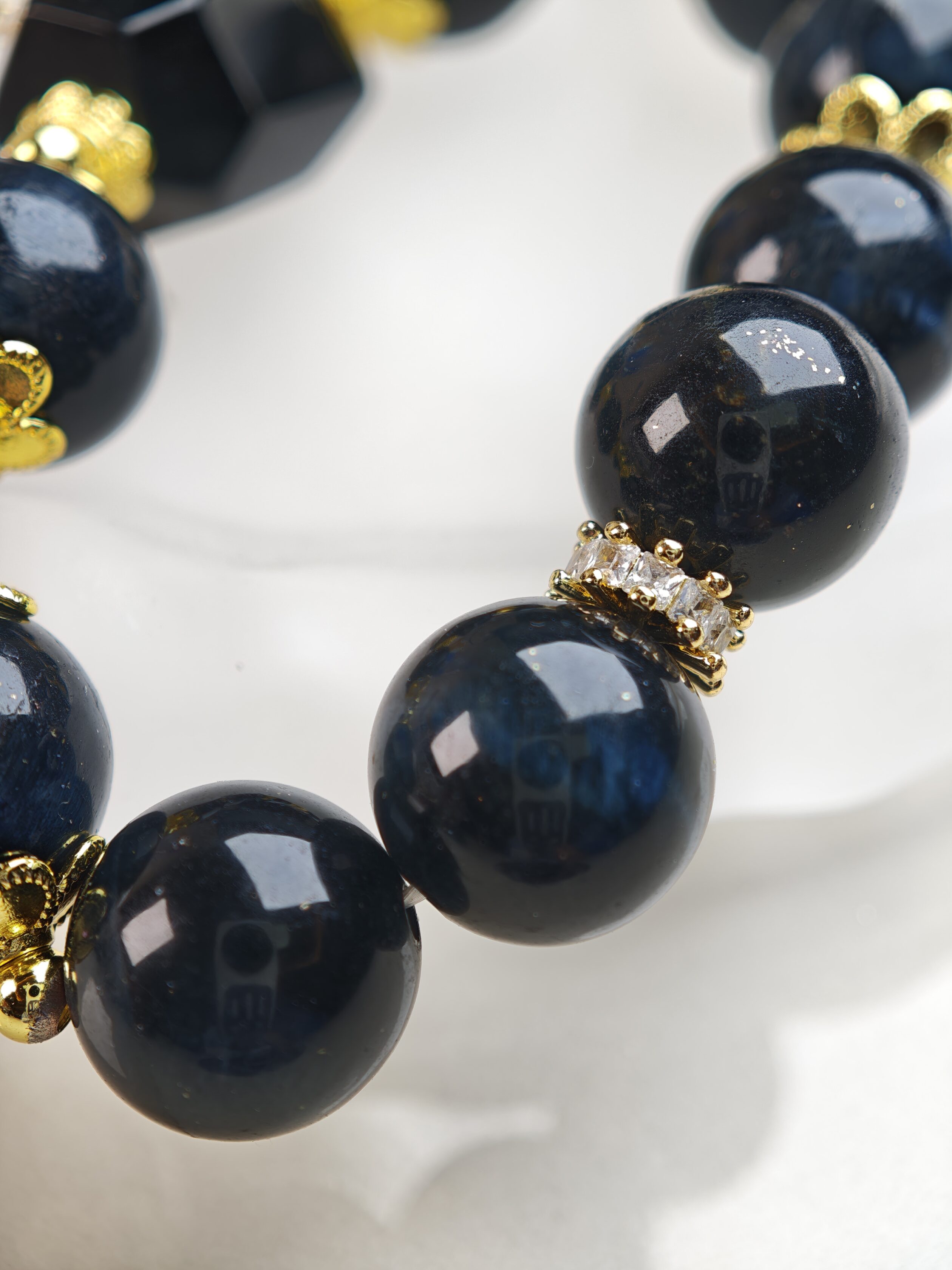 Midnight Guardian – Black Onyx Bracelet – alternate view 2 by ImperfectRealm