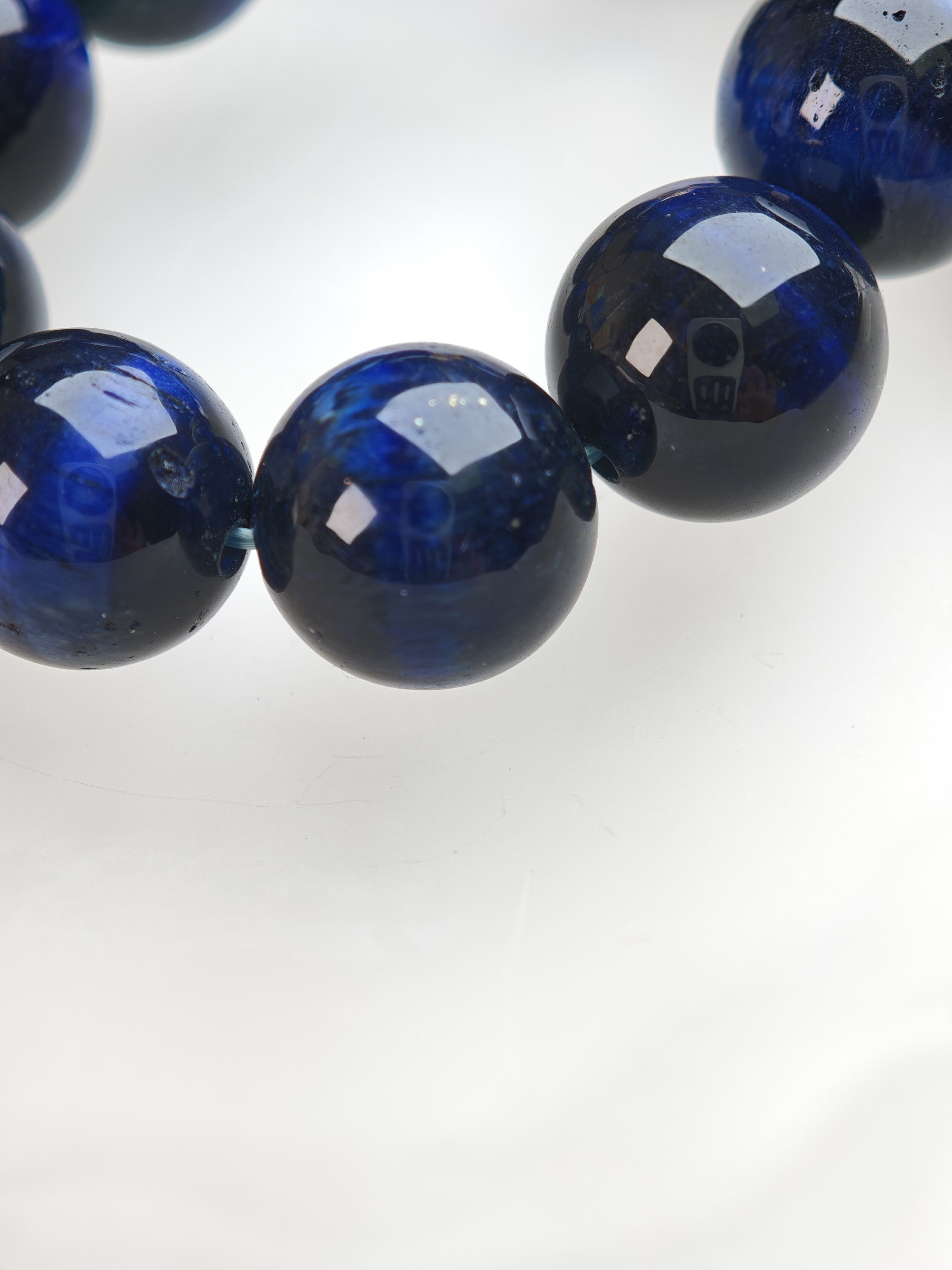 Nyx's Heart – Blue Tiger Eye & Midnight Charm Bracelet – alternate view 2 by ImperfectRealm