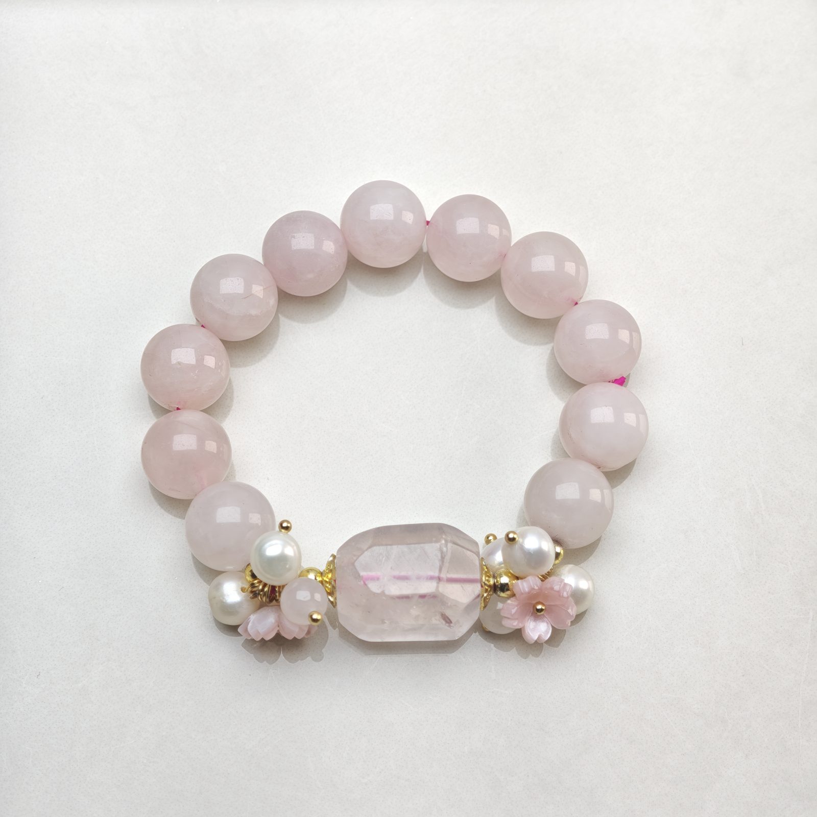 Sakura Vein – Freshwater Pearl Bracelet – alternate view 3 by ImperfectRealm