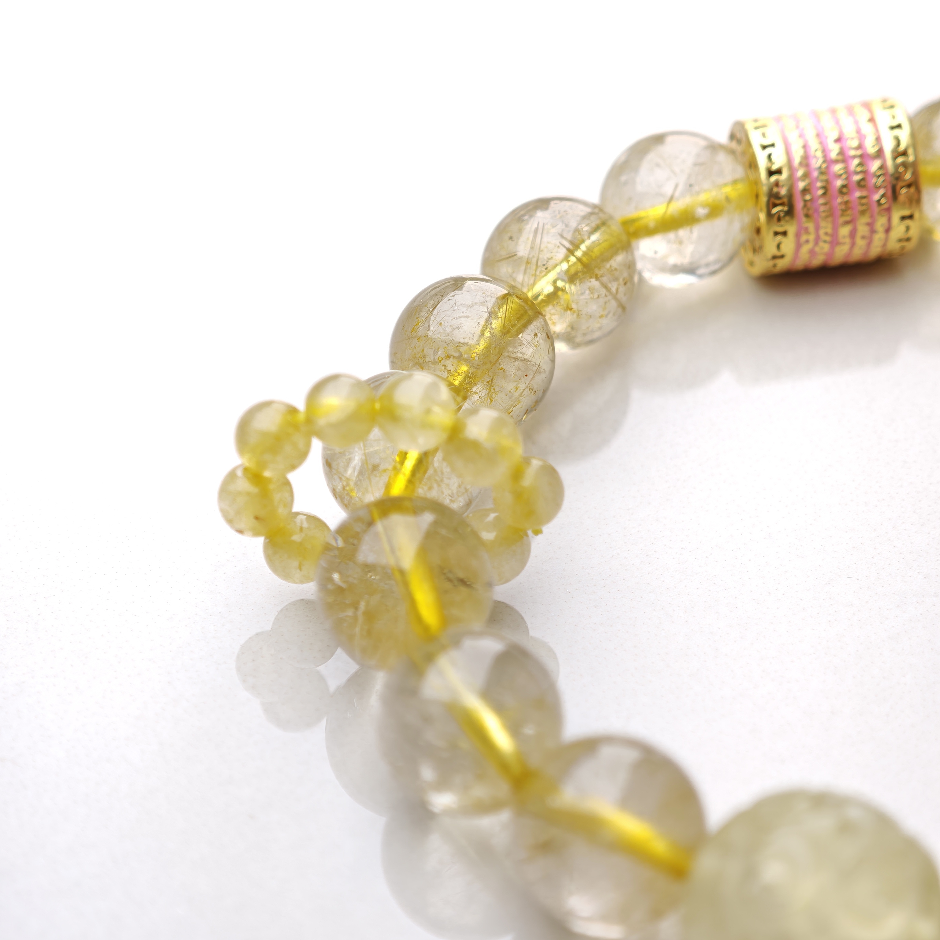 Golden Whisper – Rutilated Quartz Bracelet – alternate view 6 by ImperfectRealm