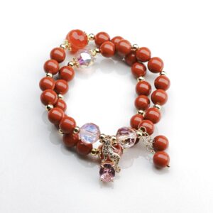 Longing Beads – Red Jasper Bracelet