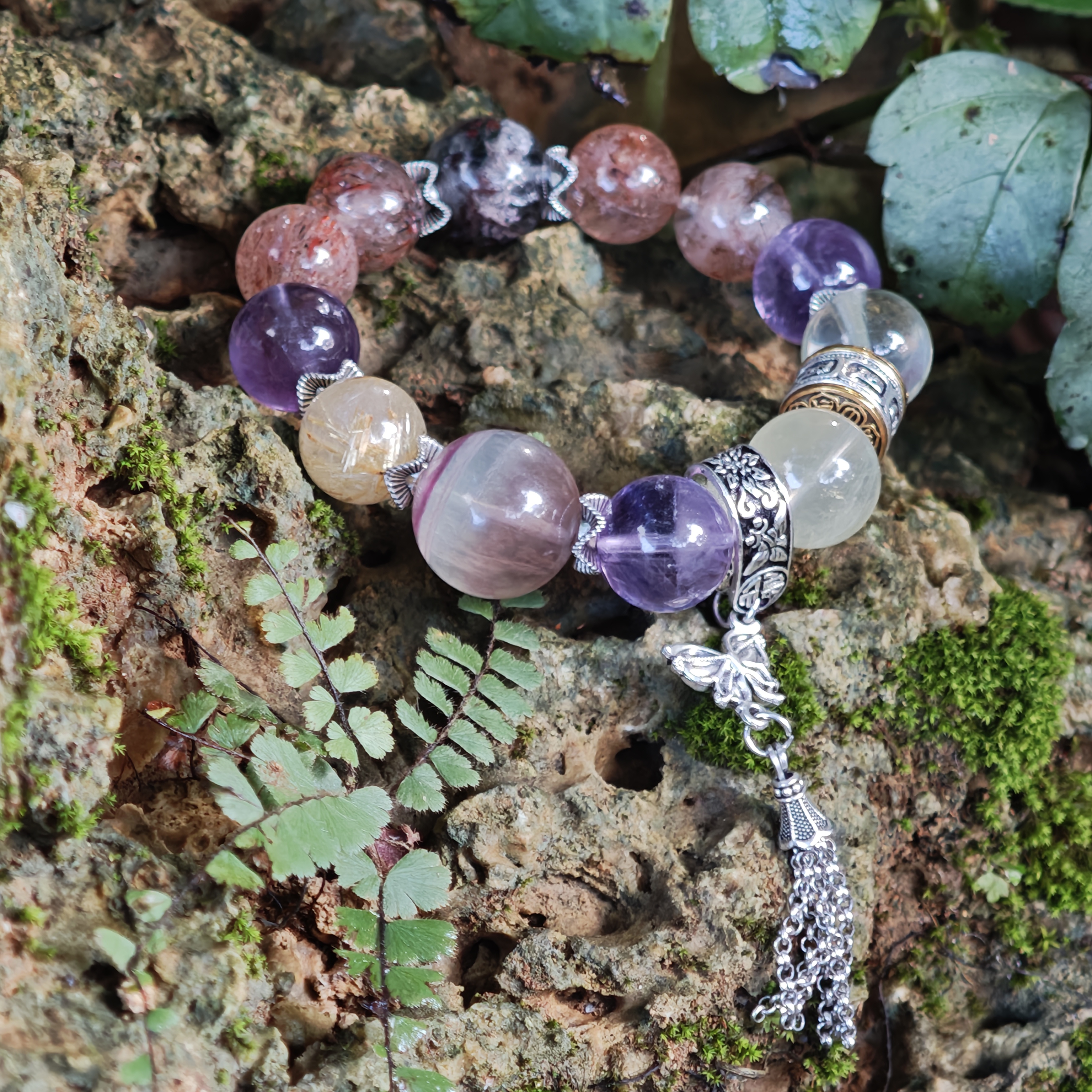 Treasure Spectrum – Multi-Gemstone Bracelet by ImperfectRealm