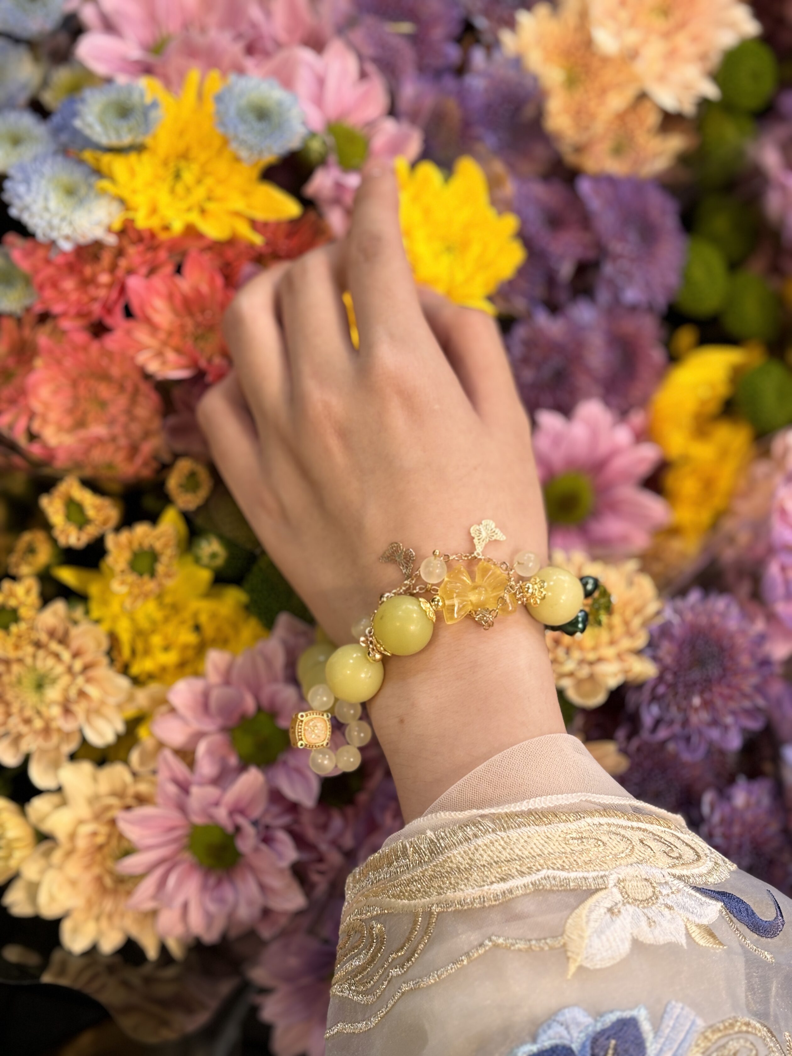 Lemon Dew – Lemon Jade Bracelet – alternate view 3 by ImperfectRealm