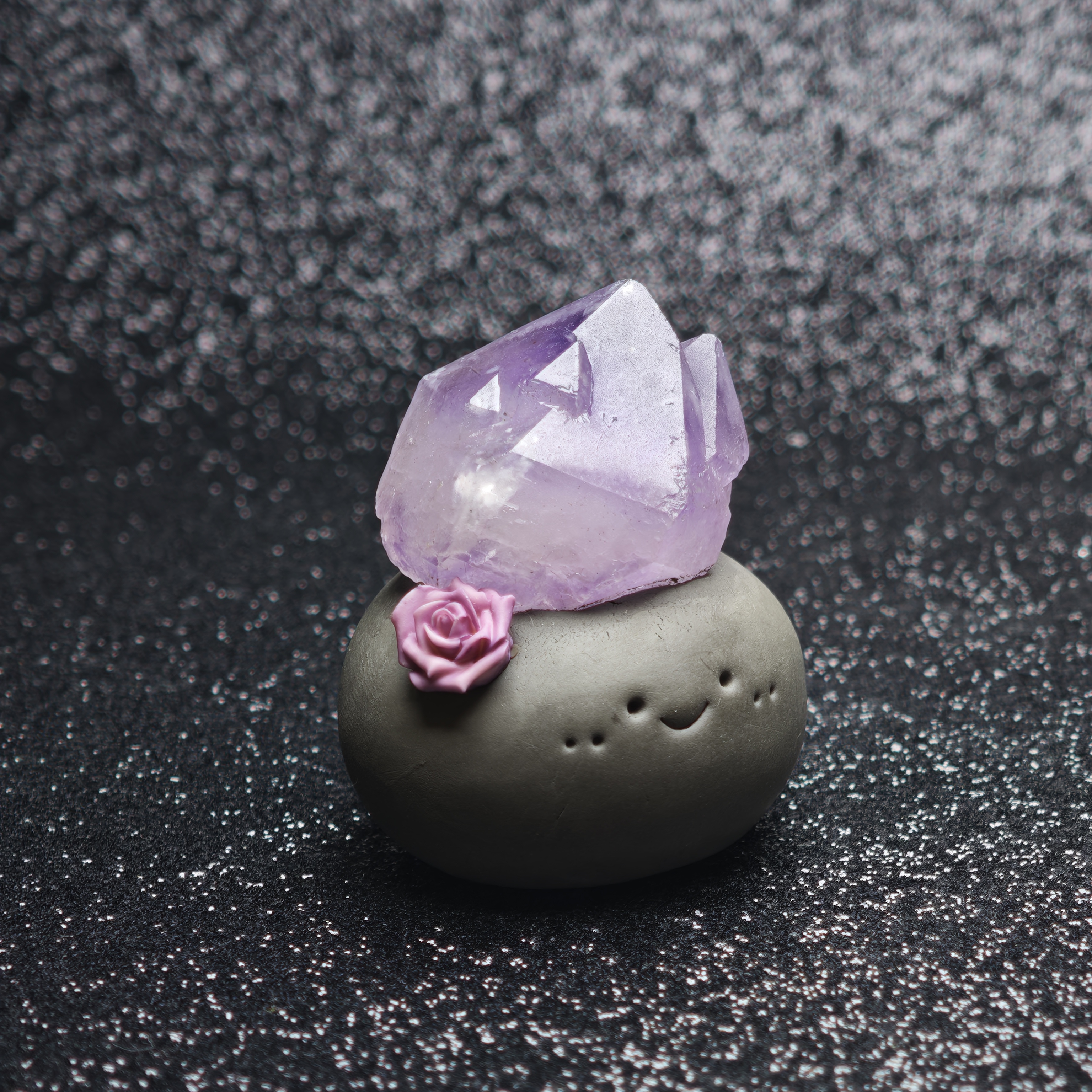Uruguayan Amethyst – Amethyst Crystal Desk Pet – alternate view 3 by ImperfectRealm
