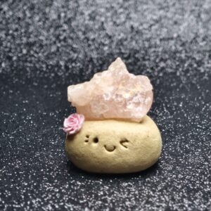 Rose Quartz Chips – Rose Quartz Crystal Desk Pet